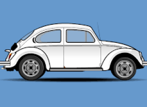 3 acidentes com fusca