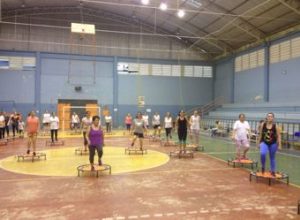 Academia da Saúde cama elastica