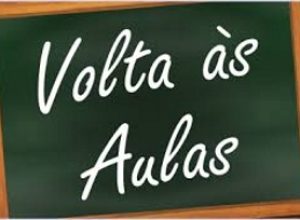 Volta as aulas