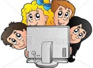 crianças na internet