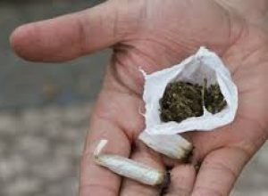 maconha envolta plastico